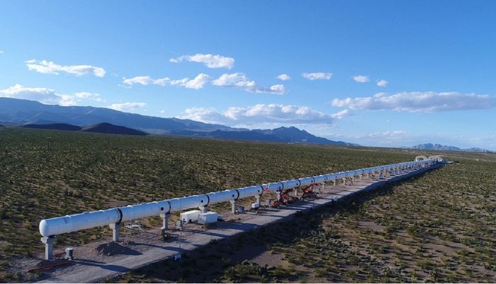 Американцы построили тестовый участок hyperloop