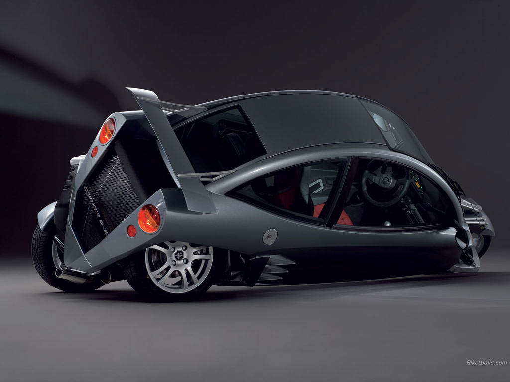 Carver one – трехколесное будущее автомобиля