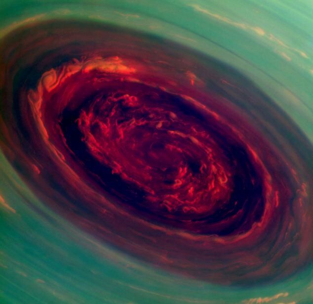 Невероятный шторм на сатурне