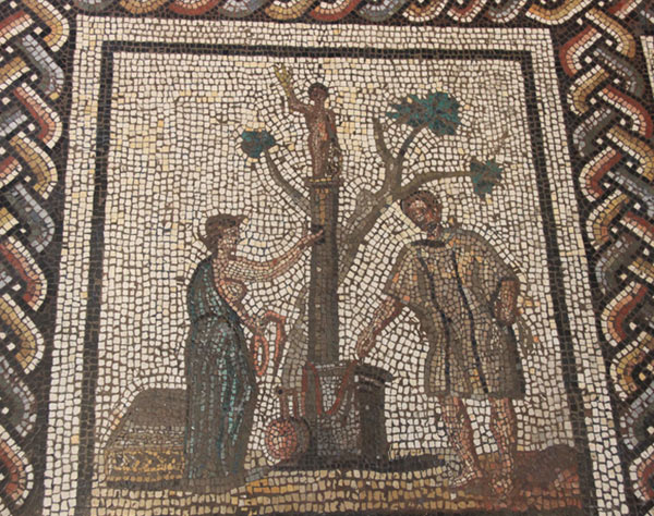 Римские мозаики «защищали» от зависти