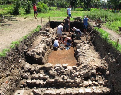 В грузии найдены римские бани i века нашей эры